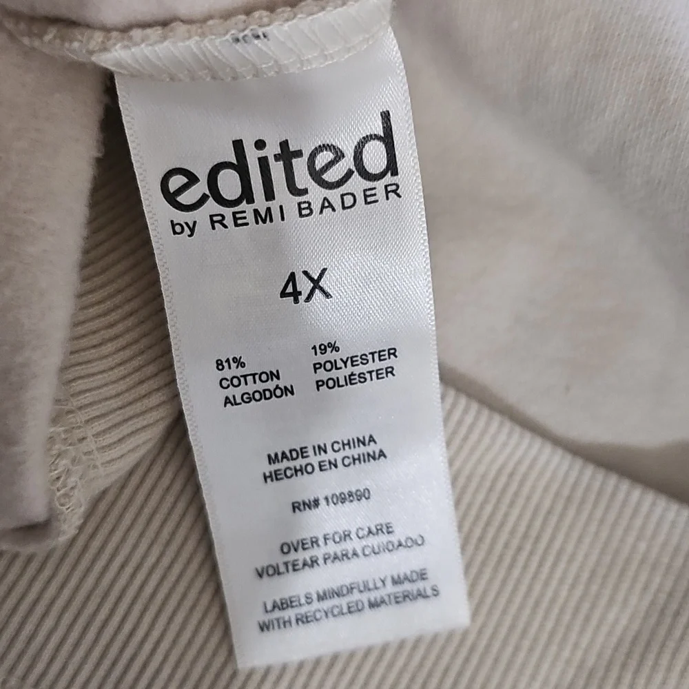 Edited by Remi Bader Women's Fleece Hoodie
